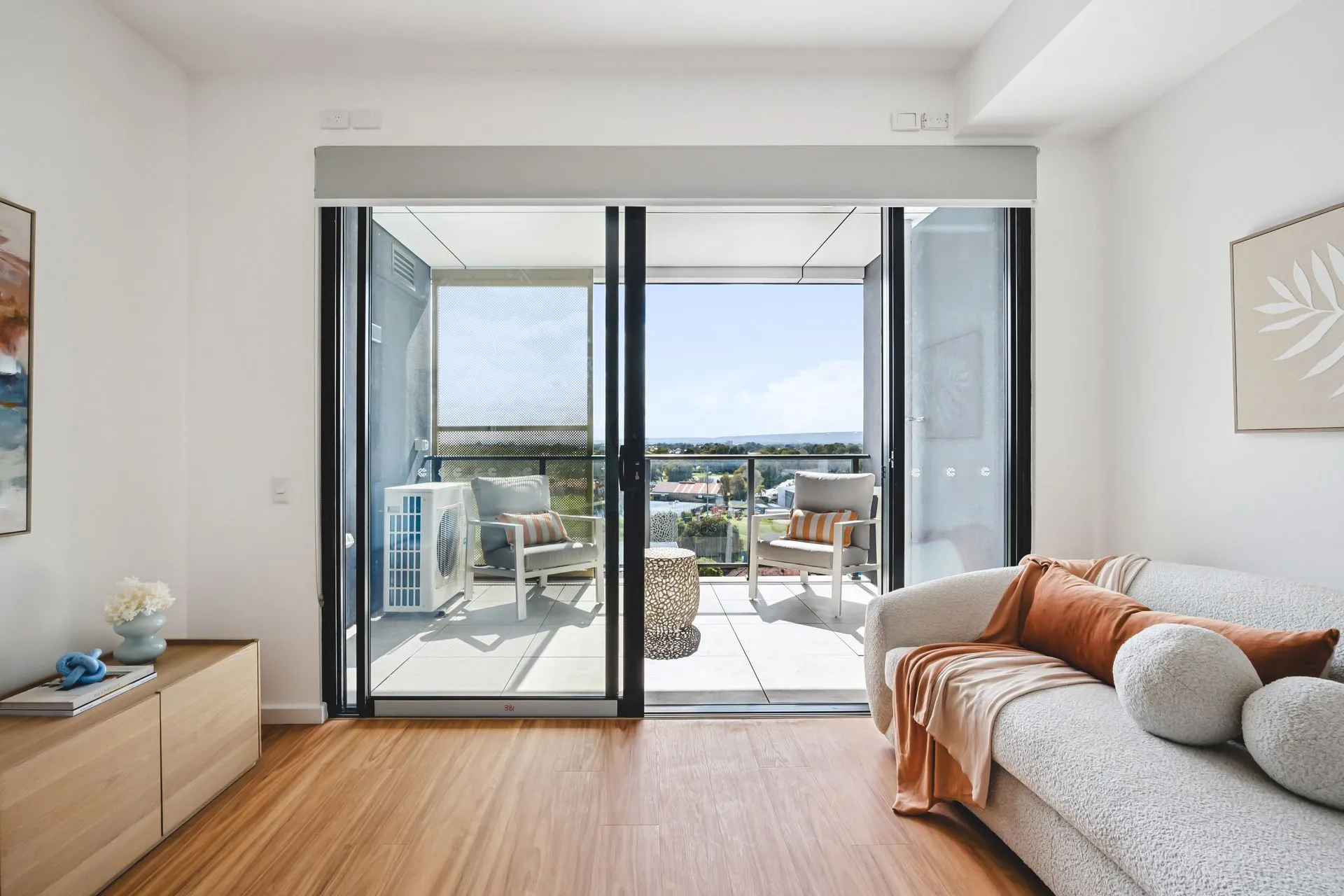 A loungeroom attached to a balcony
