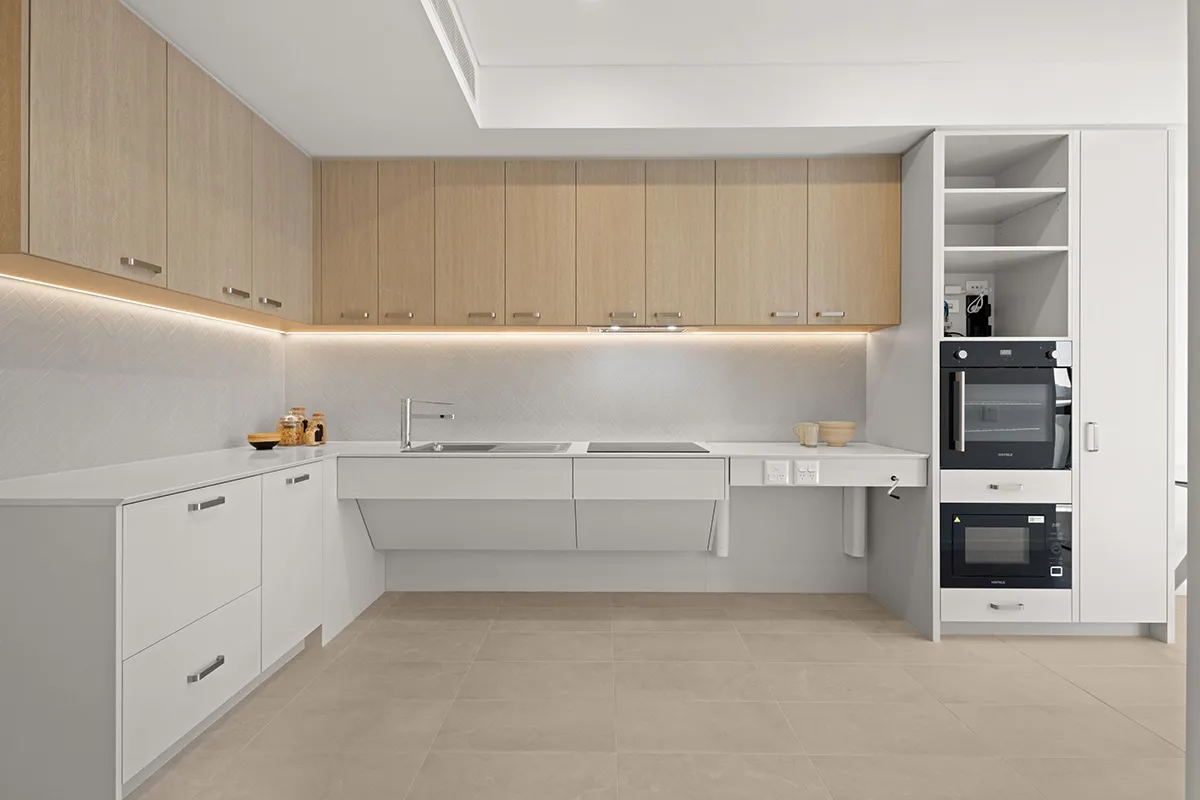 Kitchen in a Macquarie Park apartment